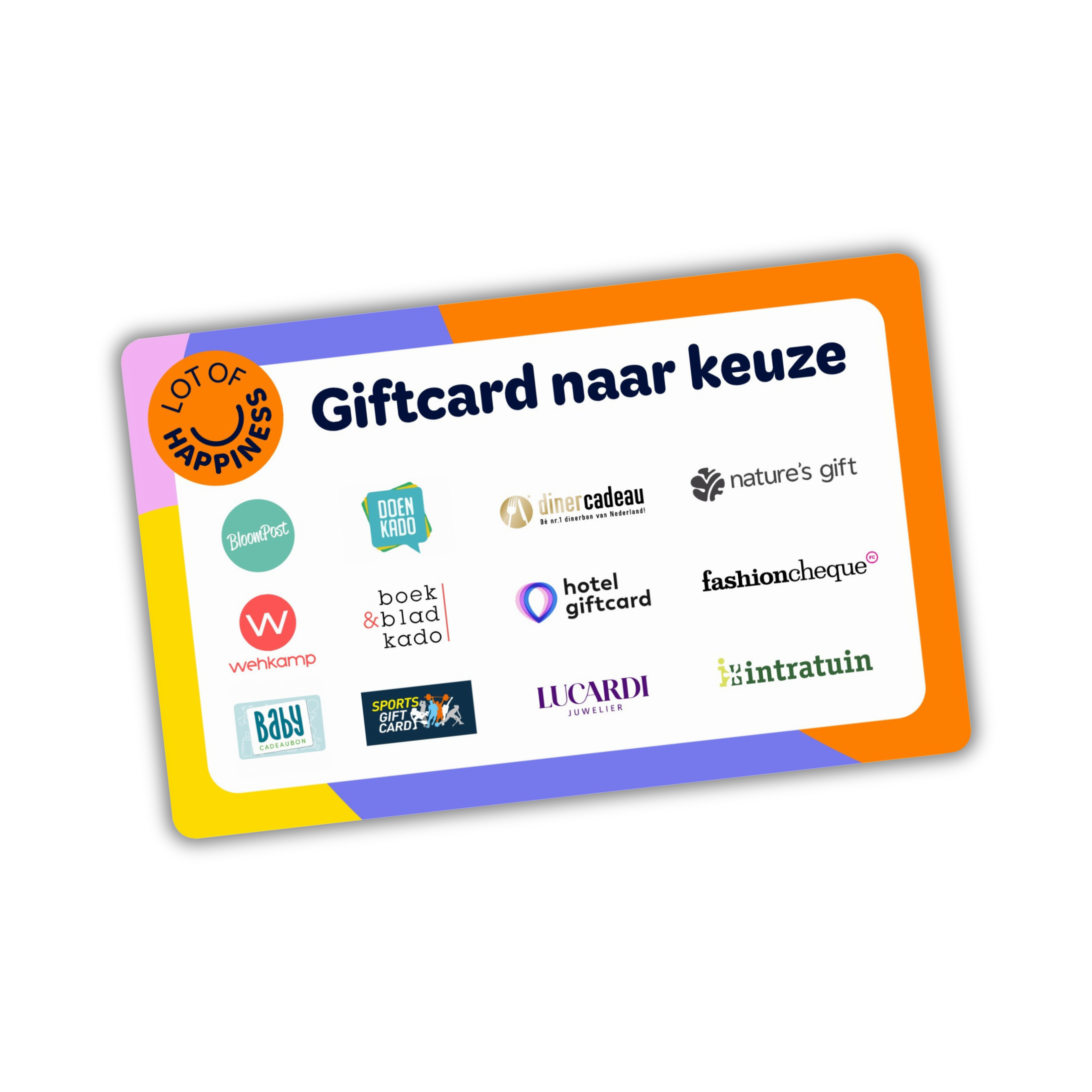 Giftcard naar keuze